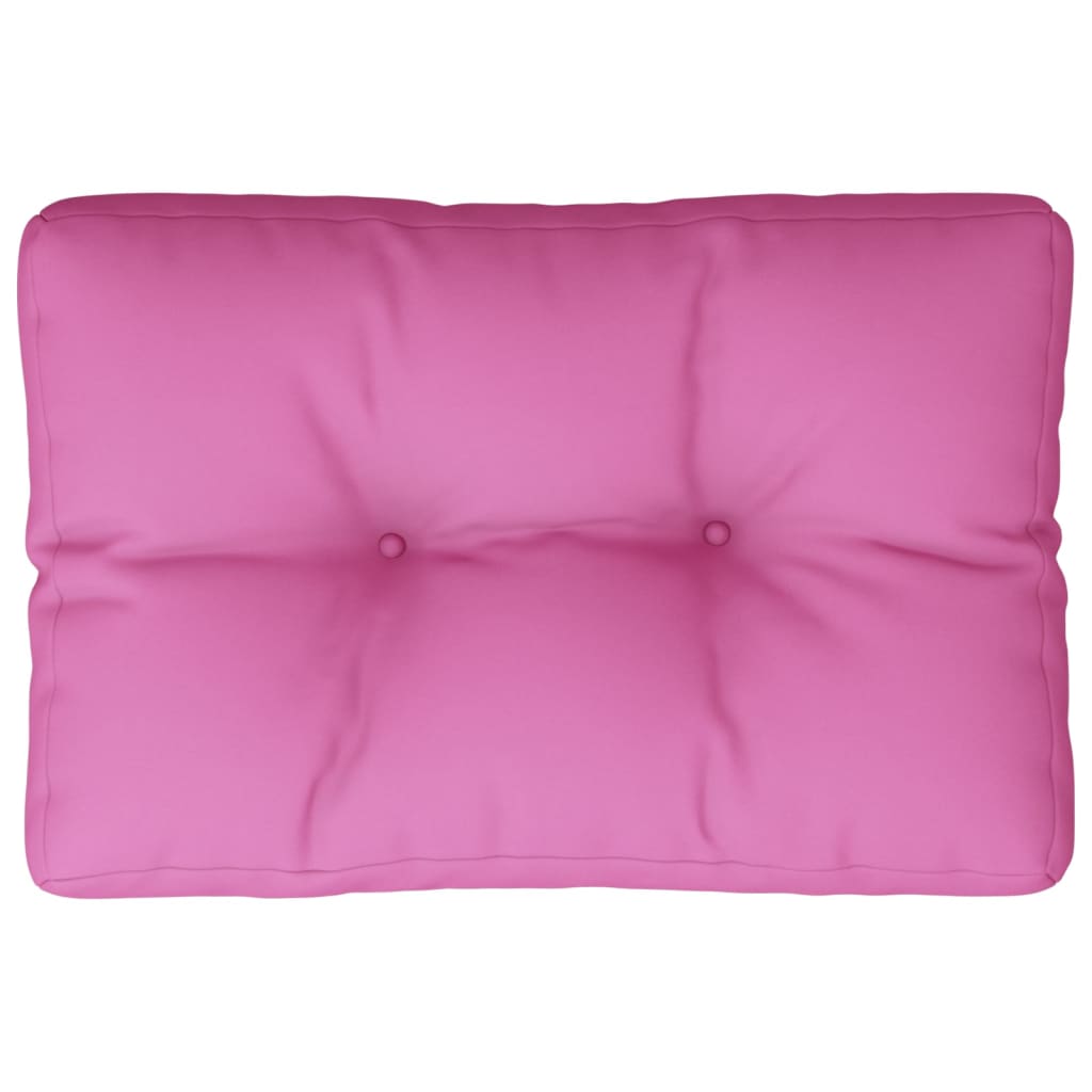 vidaXL Pernă de paleți, roz, 50x40x12 cm, textil vidaXL Pernă de paleți, roz, 50x40x12 cm, textil