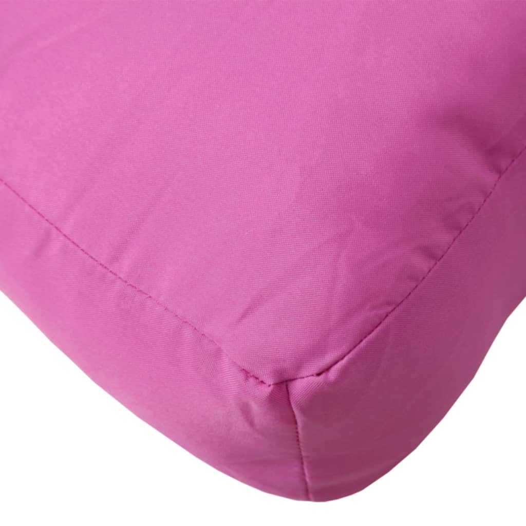 vidaXL Pernă de paleți, roz, 50x40x12 cm, textil vidaXL Pernă de paleți, roz, 50x40x12 cm, textil
