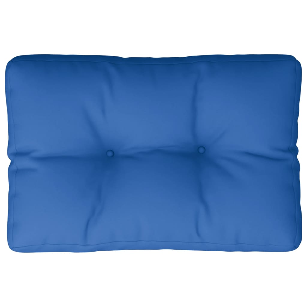 vidaXL Pernă de paleți, albastru regal, 60x40x12 cm, material textil vidaXL Pernă de paleți, albastru regal, 60x40x12 cm, material textil