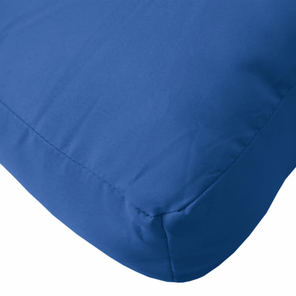 vidaXL Pernă de paleți, albastru regal, 60x40x12 cm, material textil vidaXL Pernă de paleți, albastru regal, 60x40x12 cm, material textil