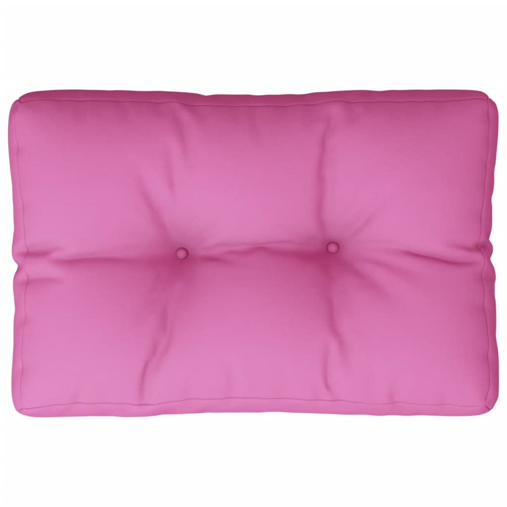 vidaXL Pernă de paleți, roz, 60x40x12 cm, textil vidaXL Pernă de paleți, roz, 60x40x12 cm, textil