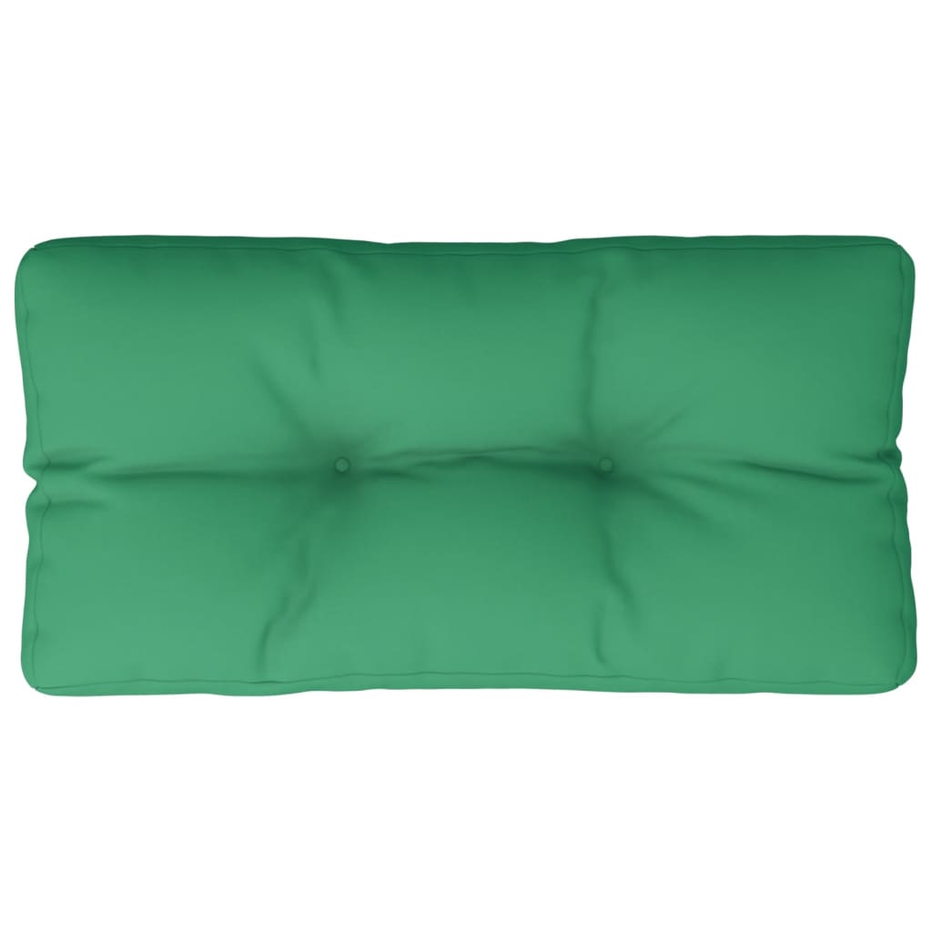 vidaXL Pernă de paleți, verde, 70x40x12 cm, material textil vidaXL Pernă de paleți, verde, 70x40x12 cm, material textil
