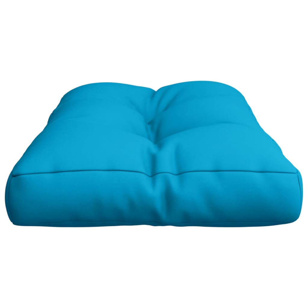 vidaXL Pernă de paleți, albastru deschis, 80x40x12 cm, material textil vidaXL Pernă de paleți, albastru deschis, 80x40x12 cm, material textil