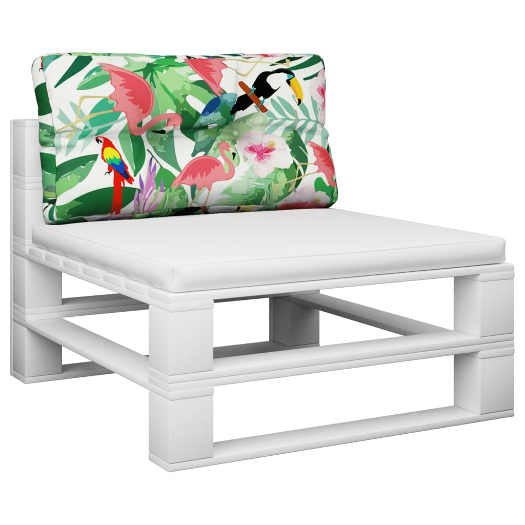 vidaXL Pernă de paleți, multicolor, 80x40x12 cm, textil vidaXL Pernă de paleți, multicolor, 80x40x12 cm, textil