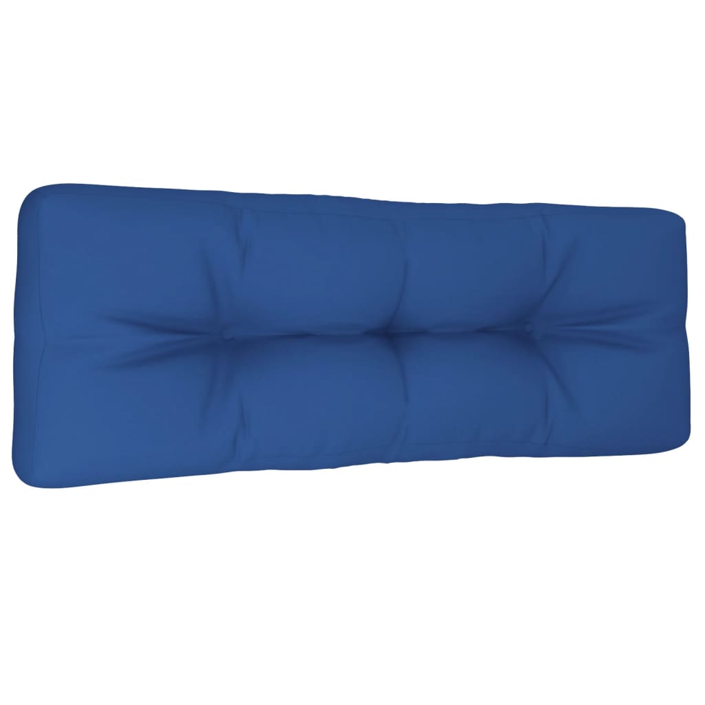 vidaXL Pernă de paleți, albastru regal, 120x40x12 cm, material textil vidaXL Pernă de paleți, albastru regal, 120x40x12 cm, material textil