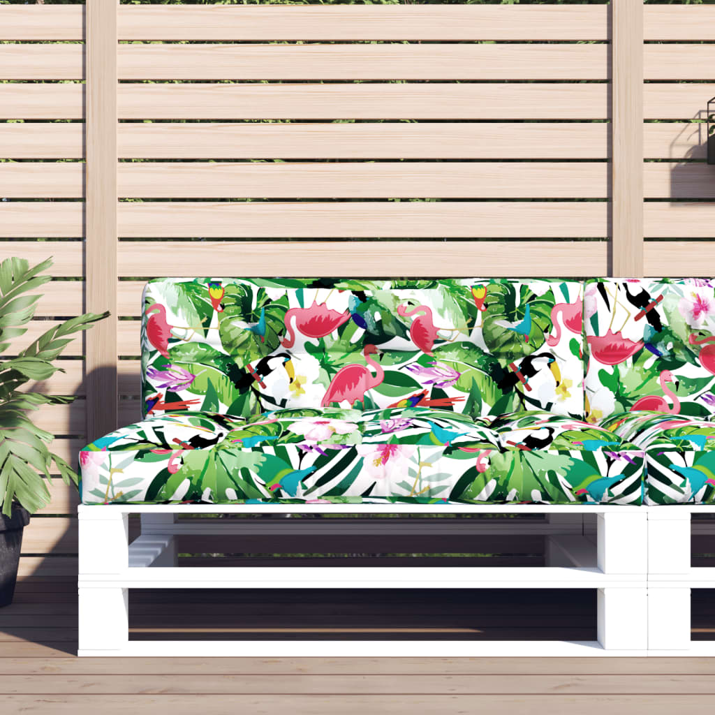 vidaXL Pernă de paleți, multicolor, 120x40x12 cm, textil vidaXL Pernă de paleți, multicolor, 120x40x12 cm, textil