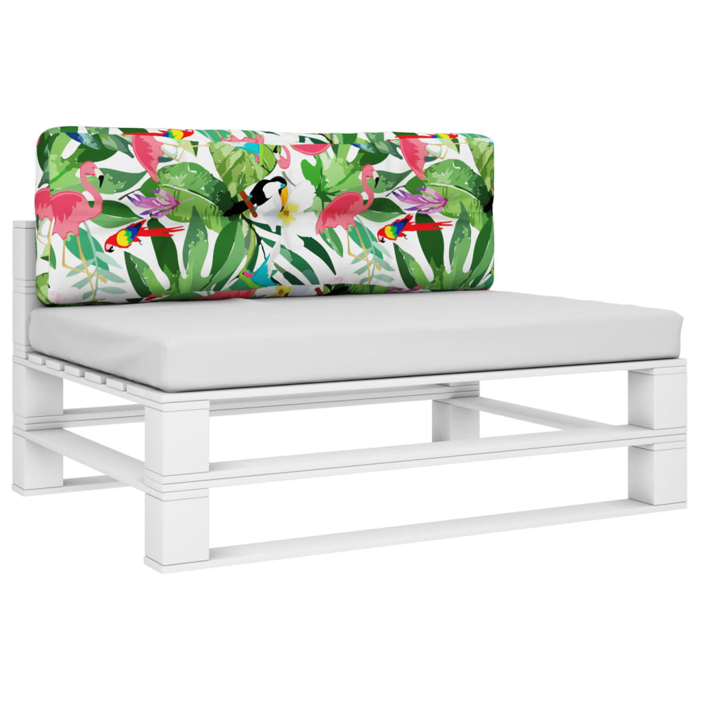 vidaXL Pernă de paleți, multicolor, 120x40x12 cm, textil vidaXL Pernă de paleți, multicolor, 120x40x12 cm, textil