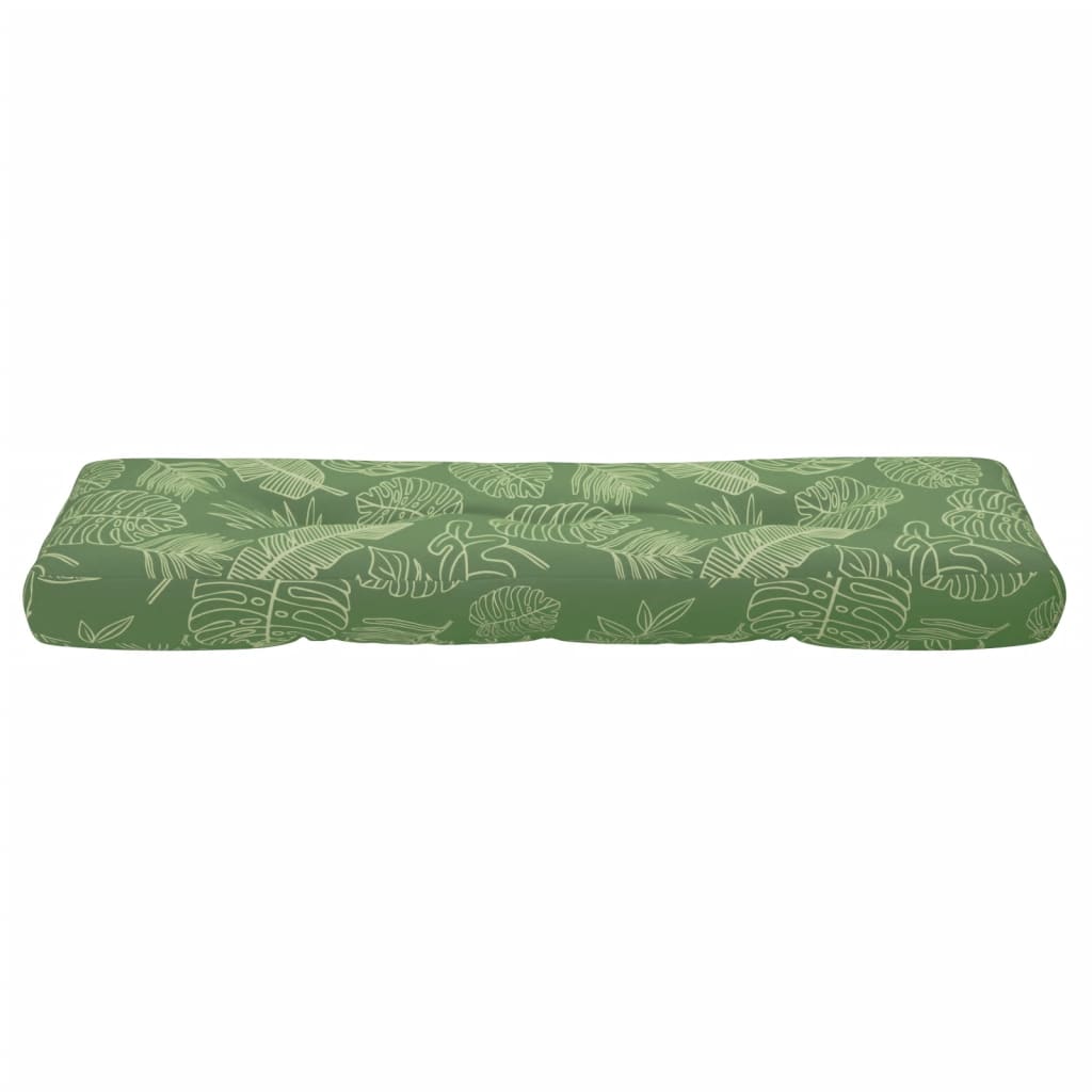 vidaXL Pernă de paleți, model frunze, 120x40x12 cm, textil vidaXL Pernă de paleți, model frunze, 120x40x12 cm, textil