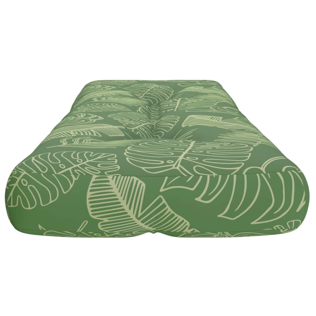 vidaXL Pernă de paleți, model frunze, 120x40x12 cm, textil vidaXL Pernă de paleți, model frunze, 120x40x12 cm, textil