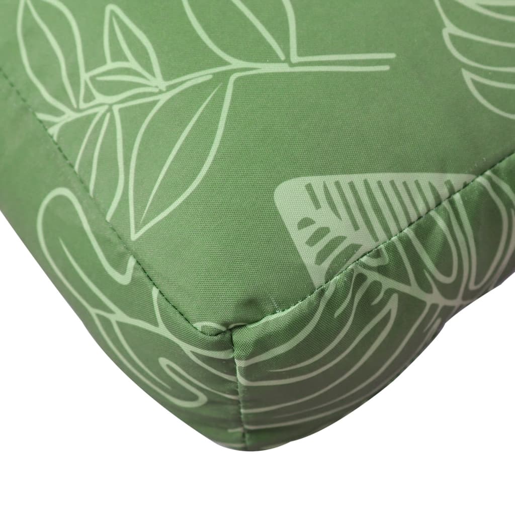 vidaXL Pernă de paleți, model frunze, 120x40x12 cm, textil vidaXL Pernă de paleți, model frunze, 120x40x12 cm, textil