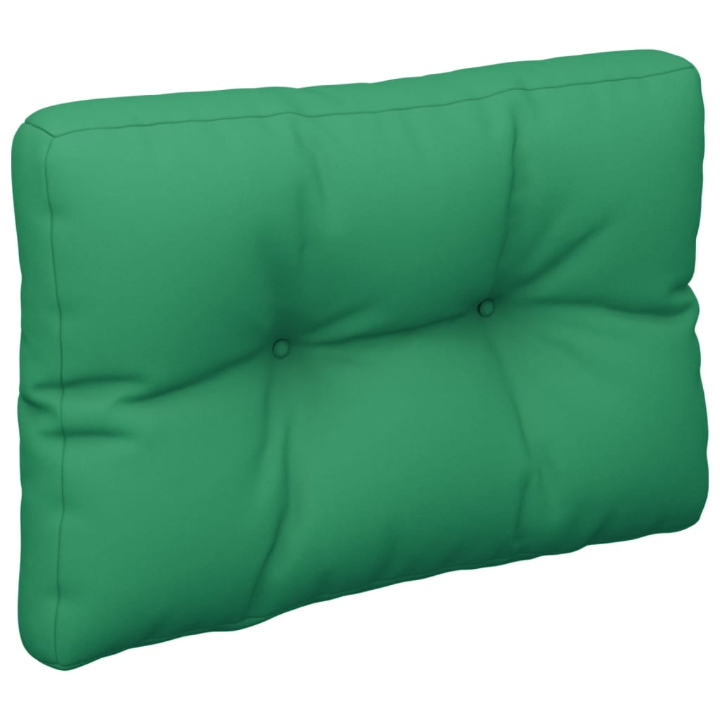 vidaXL Perne de paleți, 2 buc, verde, material textil