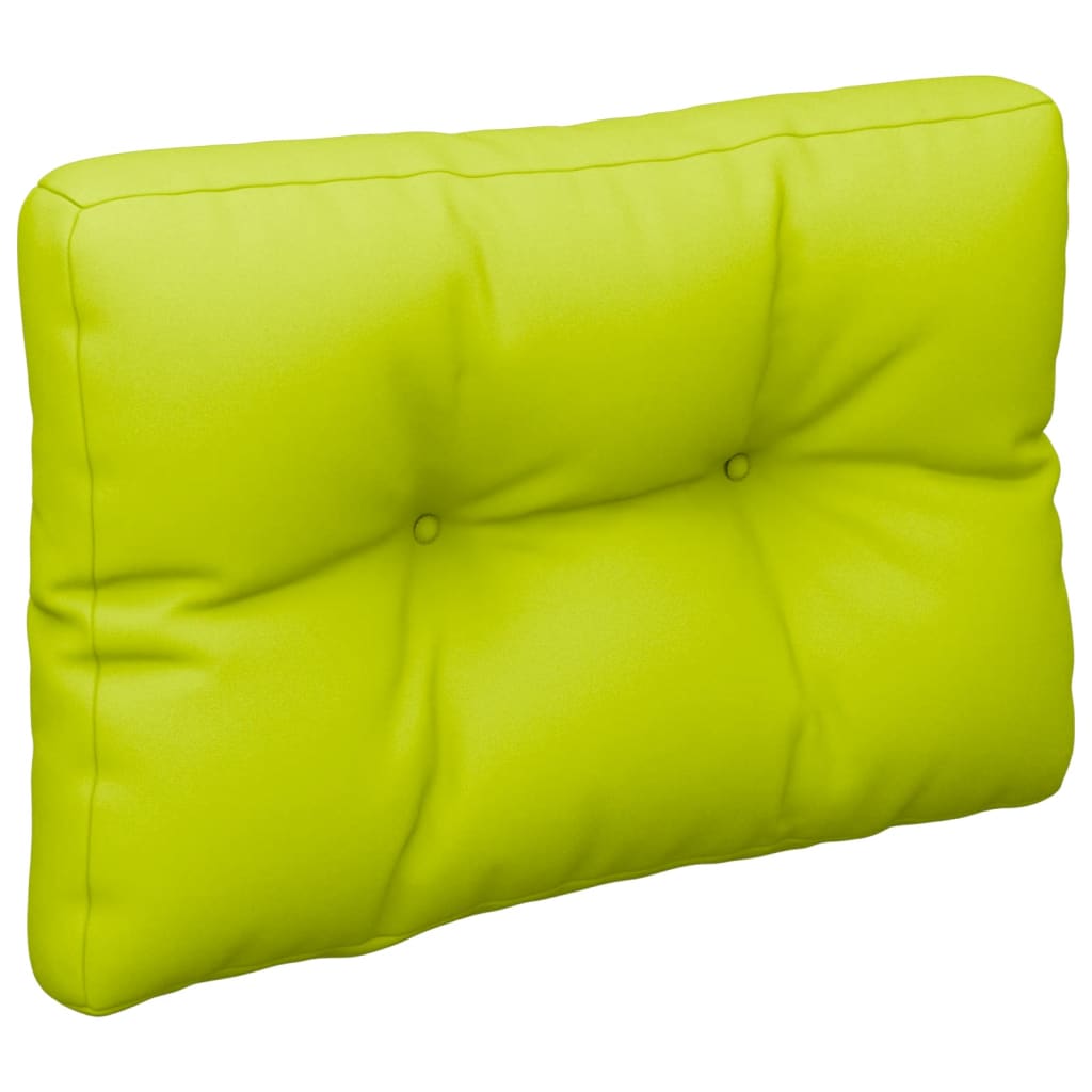 vidaXL Perne de paleți, 2 buc, verde aprins, material textil