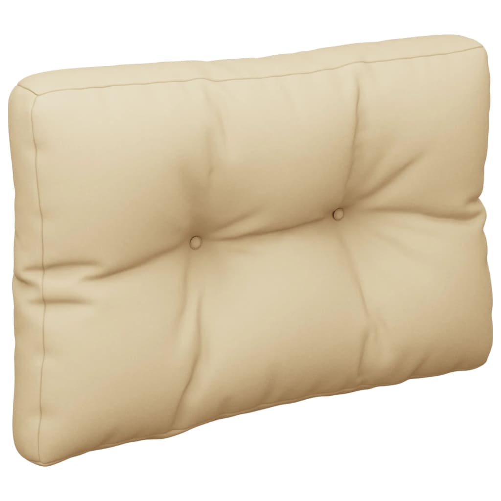 vidaXL Perne pentru paleți, 2 buc., bej, material textil