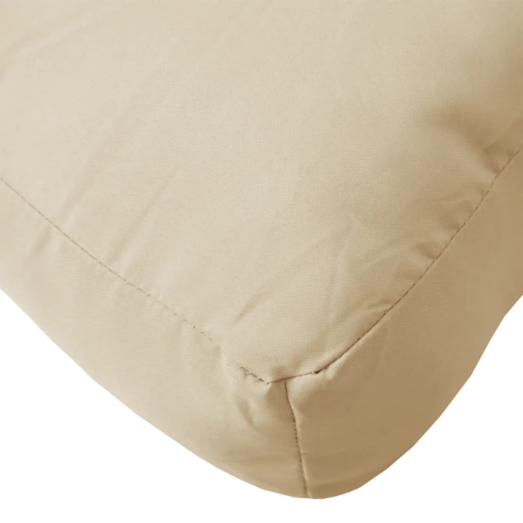 vidaXL Perne pentru paleți, 2 buc., bej, material textil