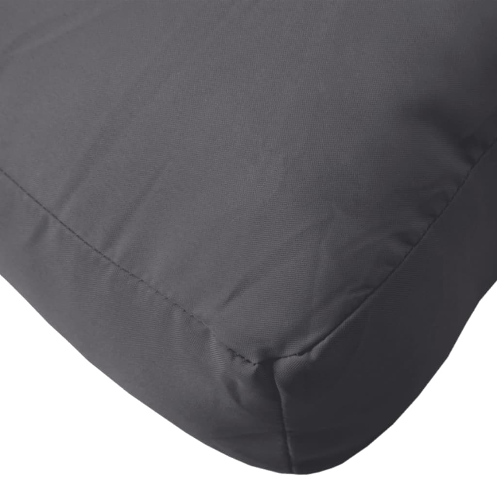 vidaXL Perne de paleți, 2 buc., antracit, material textil
