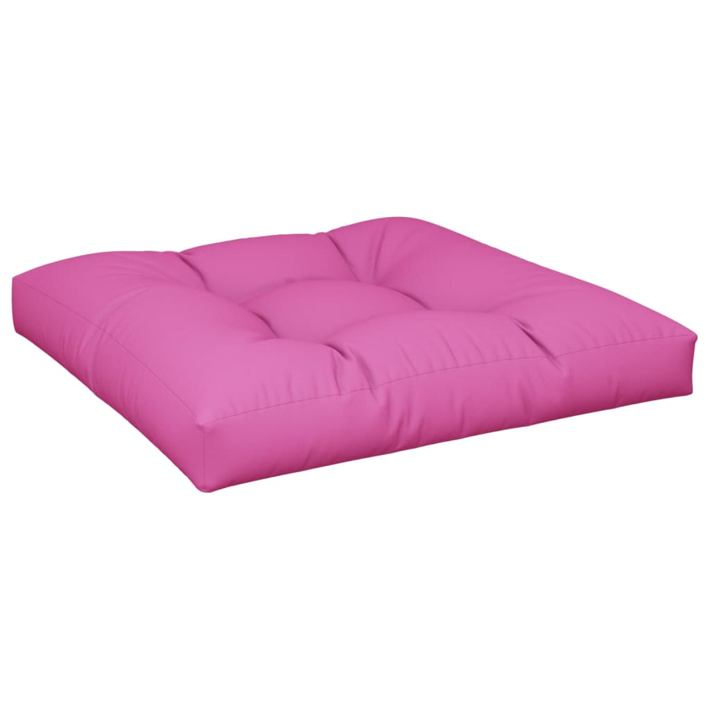 vidaXL Perne de paleți, 2 buc., roz, material textil