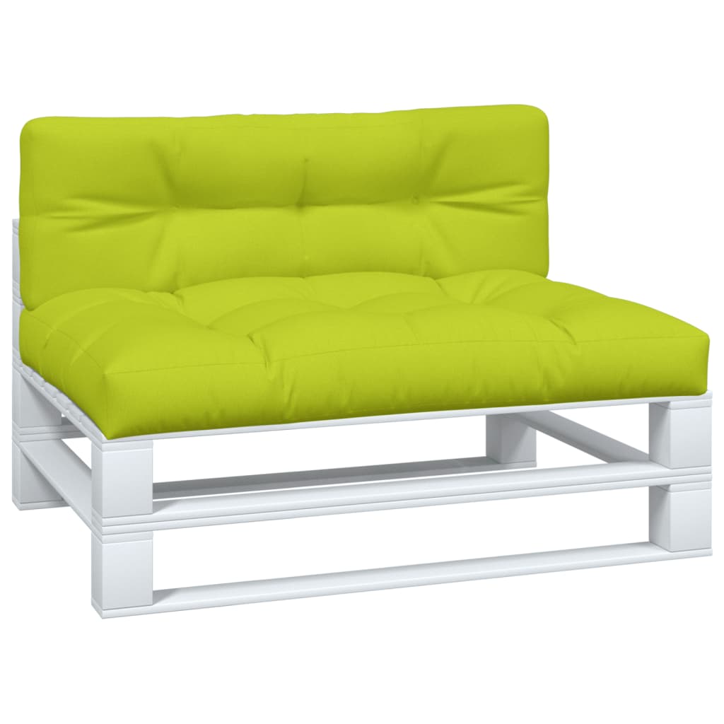 vidaXL Perne de paleți, 2 buc, verde aprins, material textil vidaXL Perne de paleți, 2 buc, verde aprins, material textil