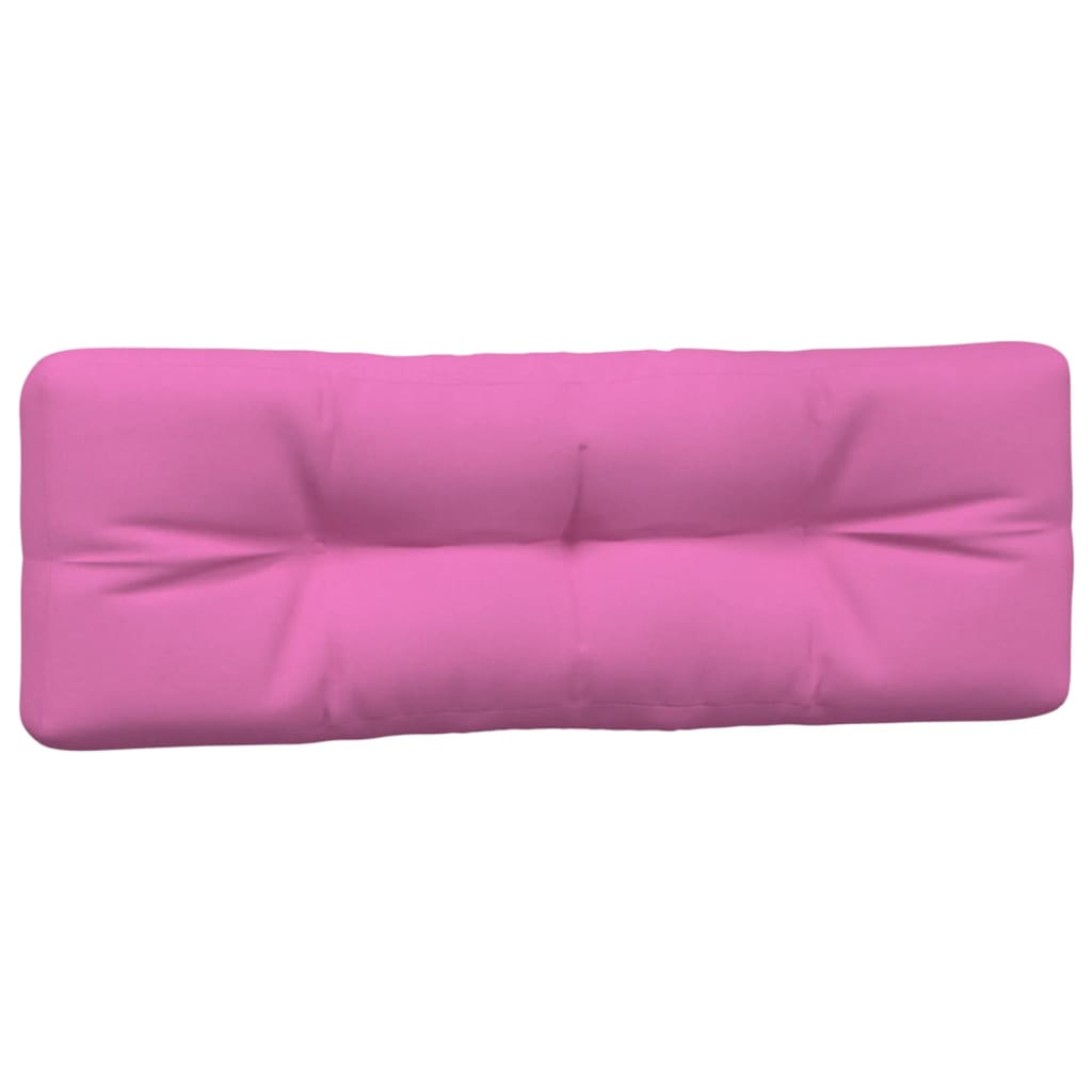 vidaXL Perne de paleți, 2 buc., roz, material textil