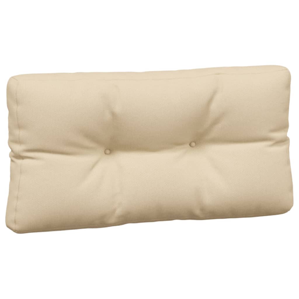 vidaXL Perne de paleți, 5 buc., bej, material textil