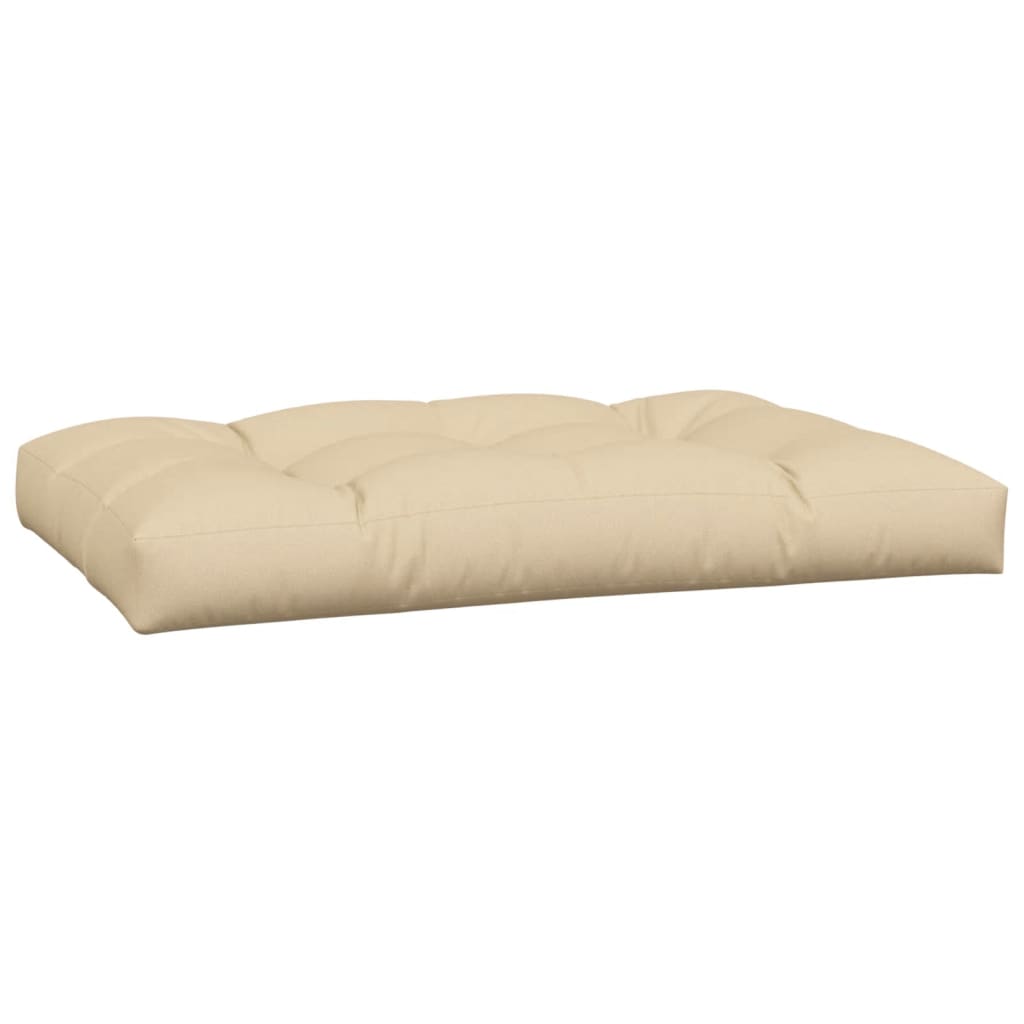 vidaXL Perne de paleți, 5 buc., bej, material textil
