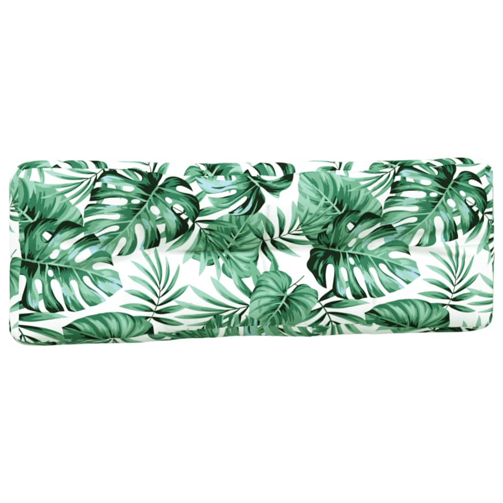 vidaXL Perne de paleți, 5 buc., model cu frunze, material textil vidaXL Perne de paleți, 5 buc., model cu frunze, material textil