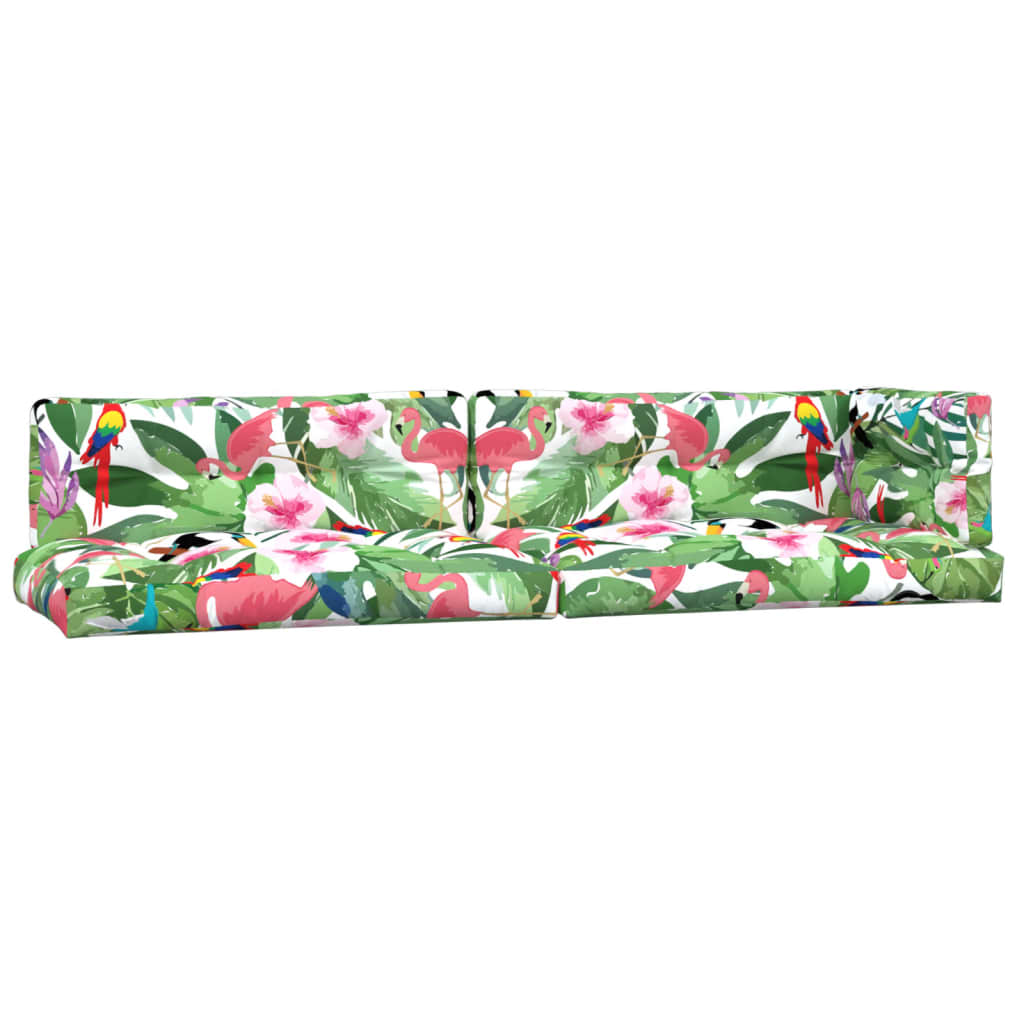 vidaXL Perne de paleți, 5 buc., multicolor  textil