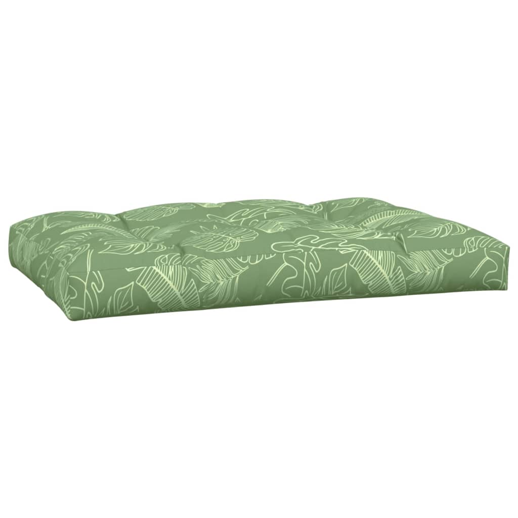 vidaXL Perne de paleți, 5 buc., model cu frunze textil vidaXL Perne de paleți, 5 buc., model cu frunze textil