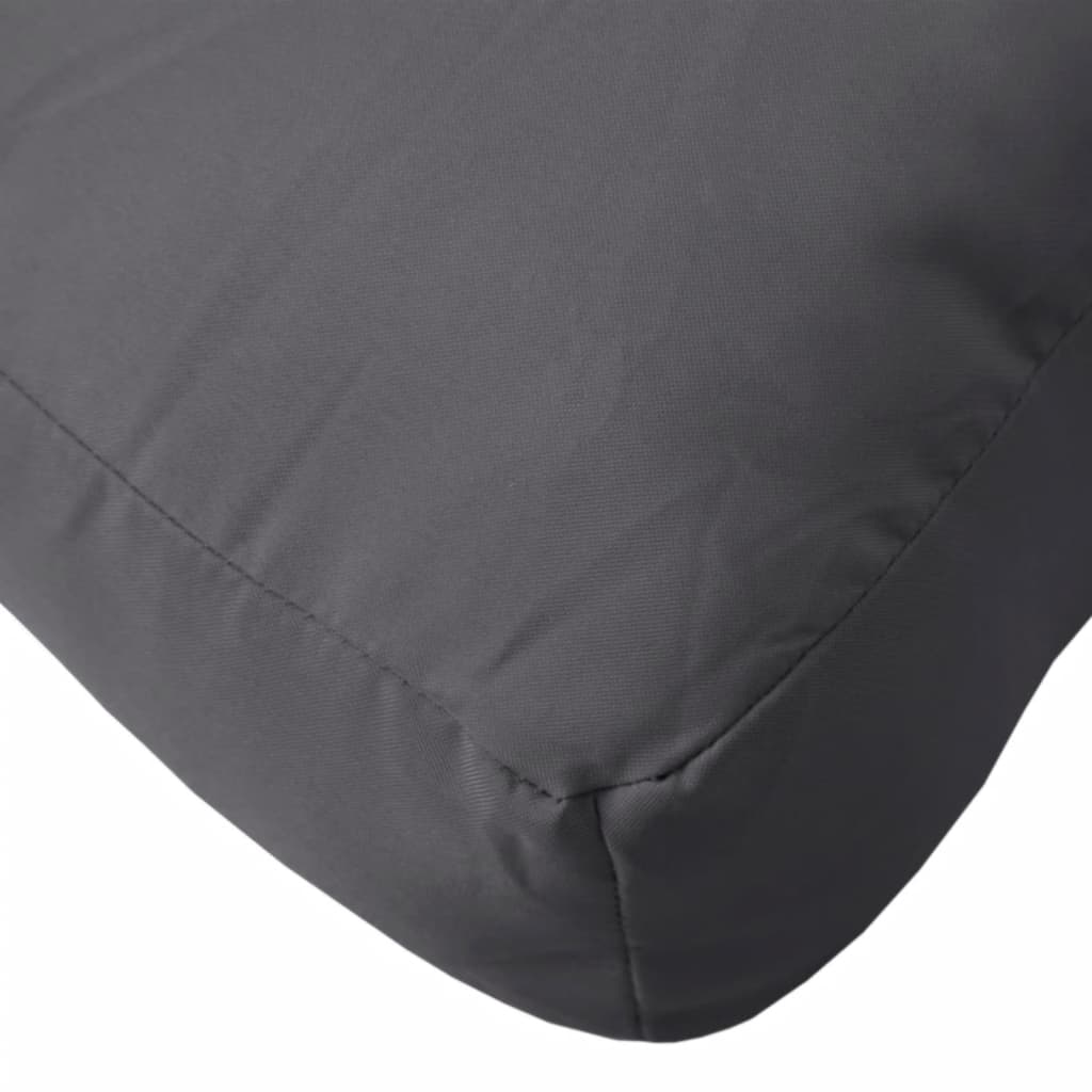 vidaXL Perne de paleți, 2 buc., antracit, material textil
