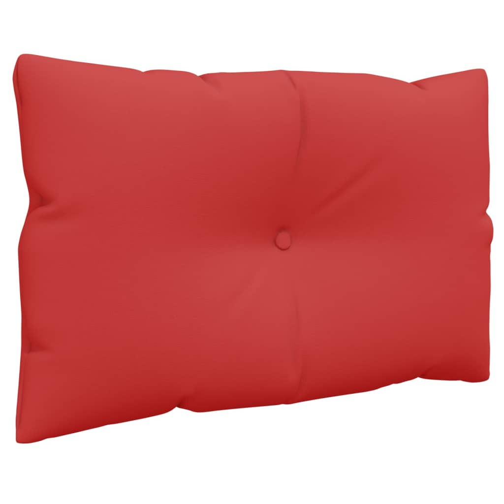 vidaXL Perne de paleți, 2 buc. roșu, material textil