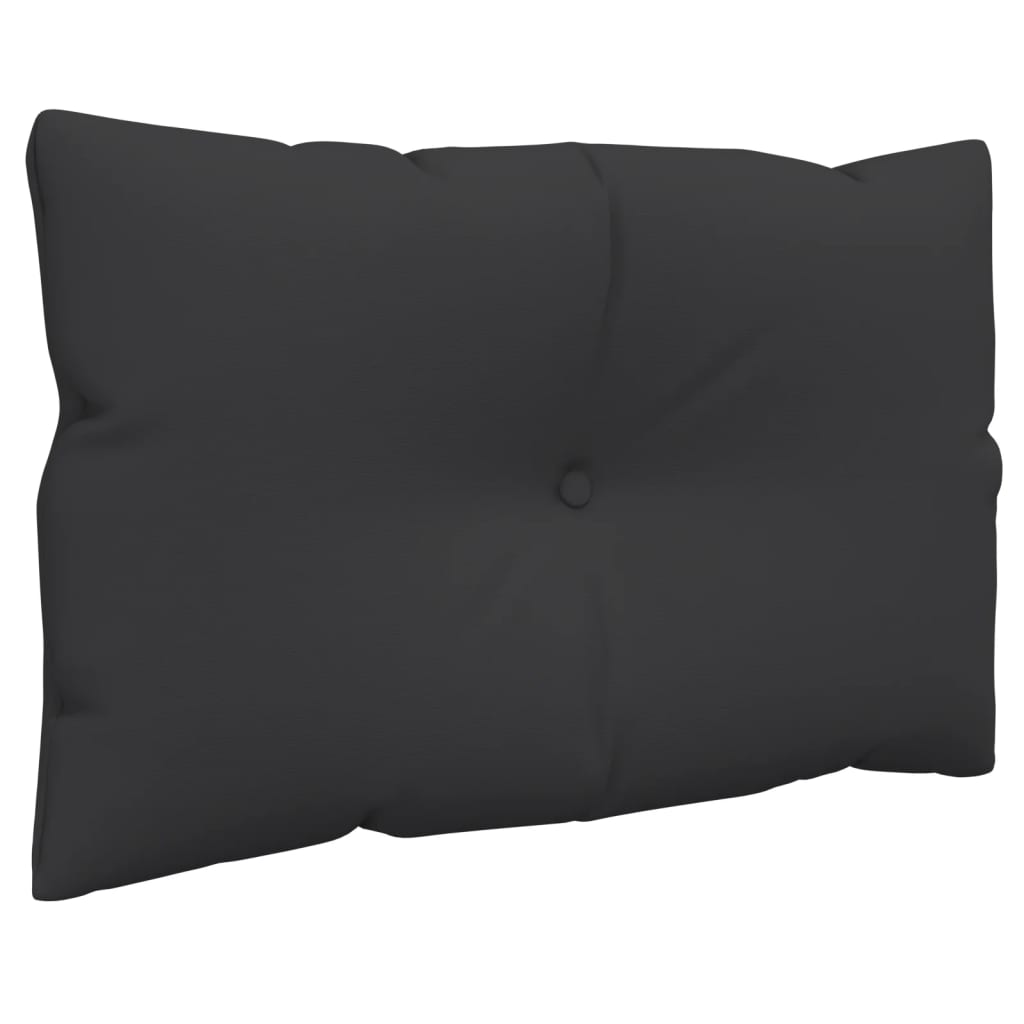 vidaXL Perne de paleți, 2 buc., negru, material textil
