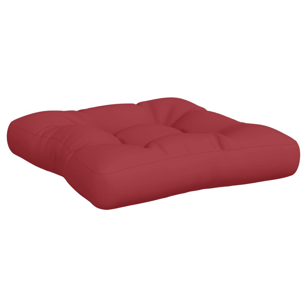 vidaXL Perne de paleți, 2 buc., roșu vin, material textil