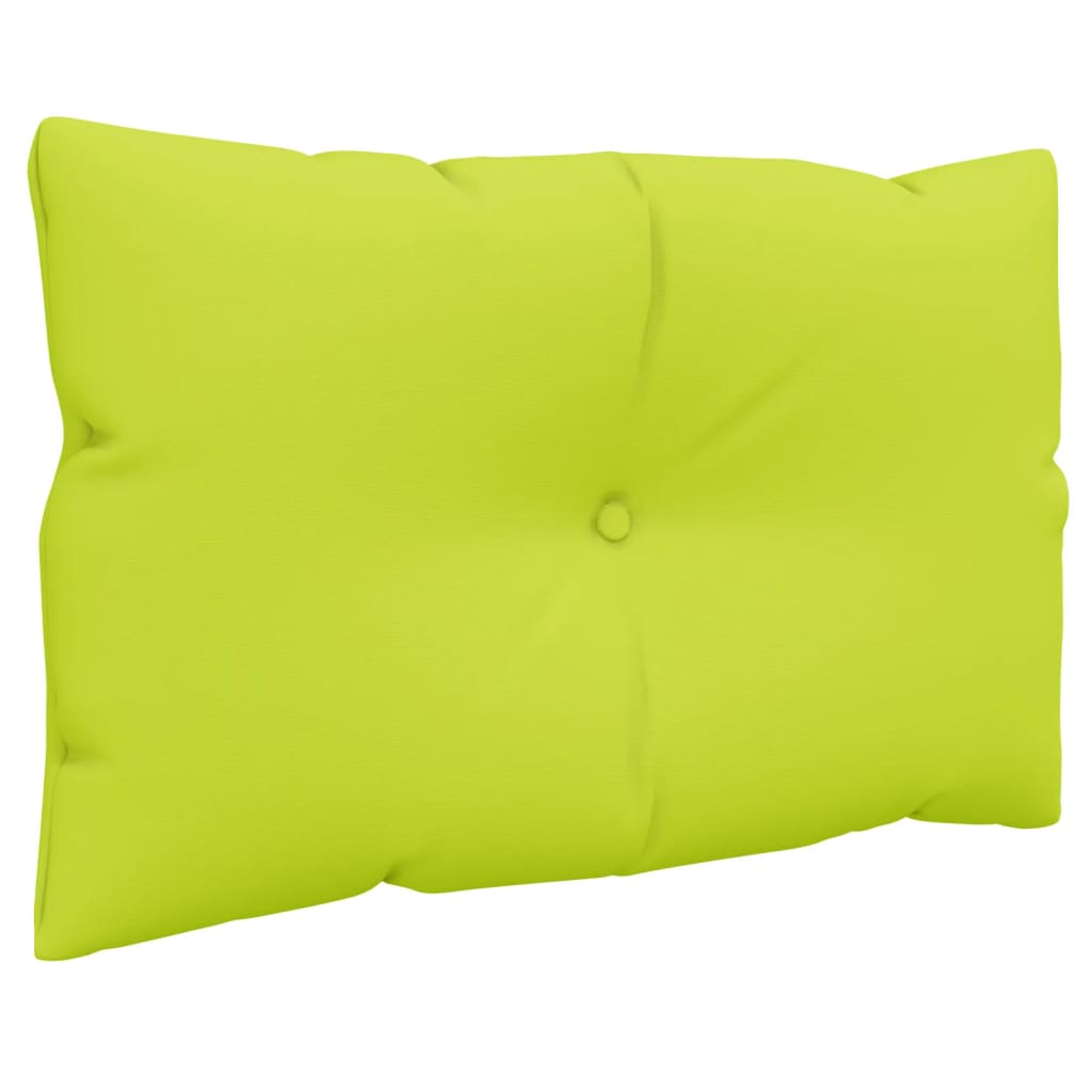 vidaXL Perne de paleți, 2 buc, verde aprins, material textil