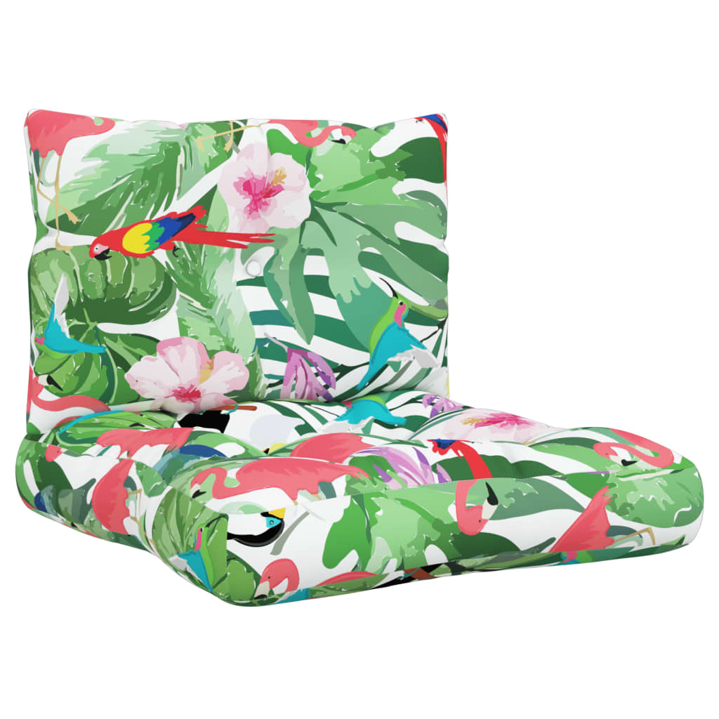 vidaXL Perne pentru paleți, 2 buc., multicolor, țesătură oxford vidaXL Perne pentru paleți, 2 buc., multicolor, țesătură oxford
