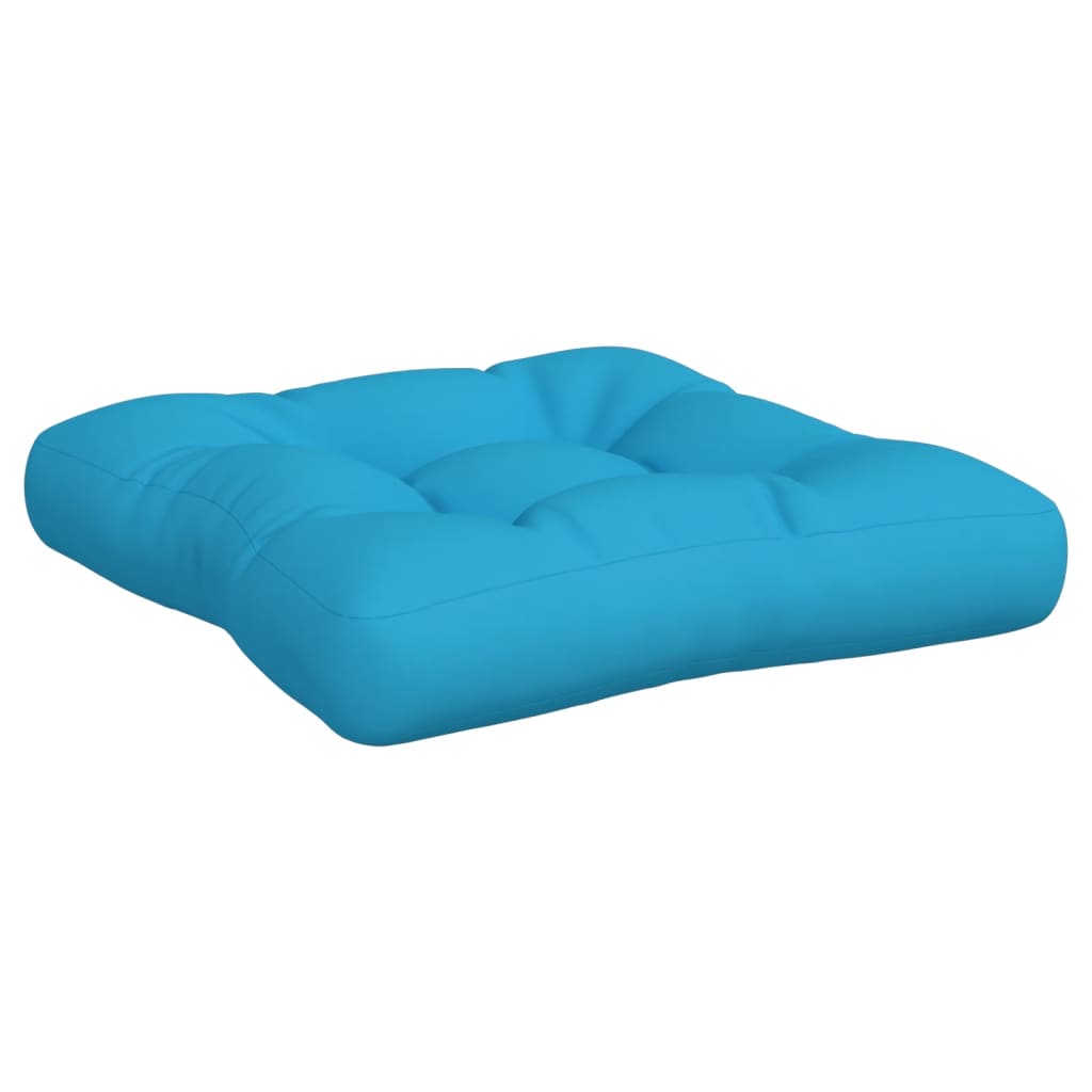 vidaXL Perne de paleți, 3 buc, albastru, material textil