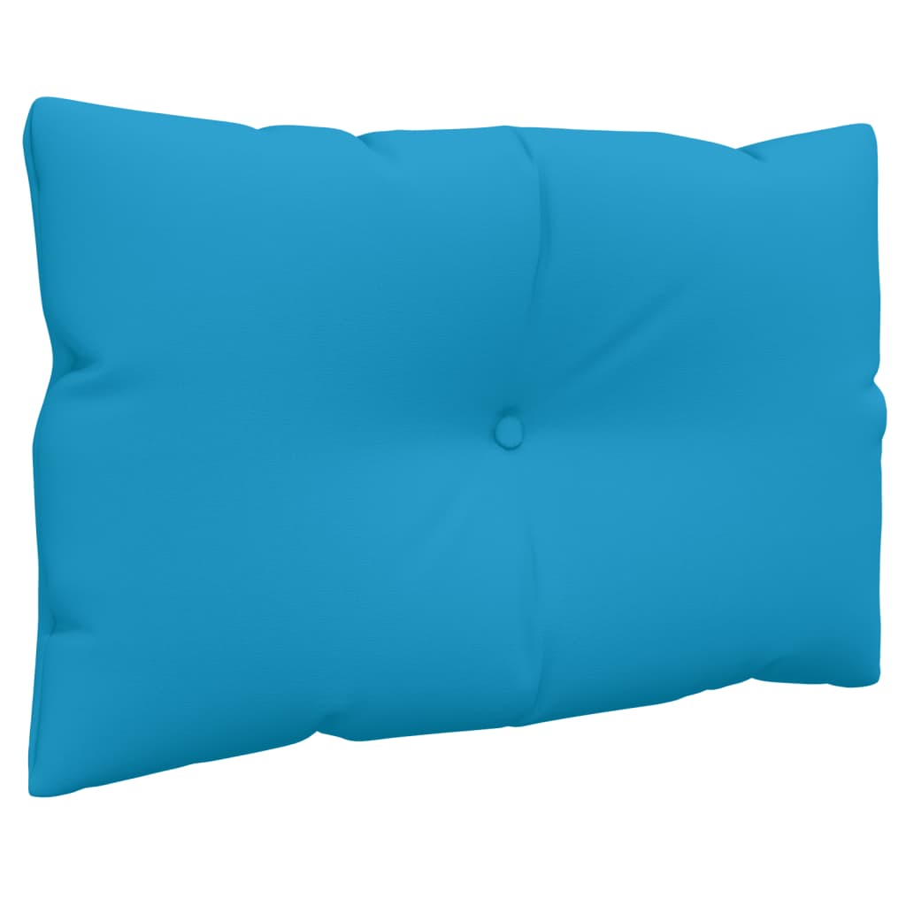 vidaXL Perne de paleți, 3 buc, albastru, material textil