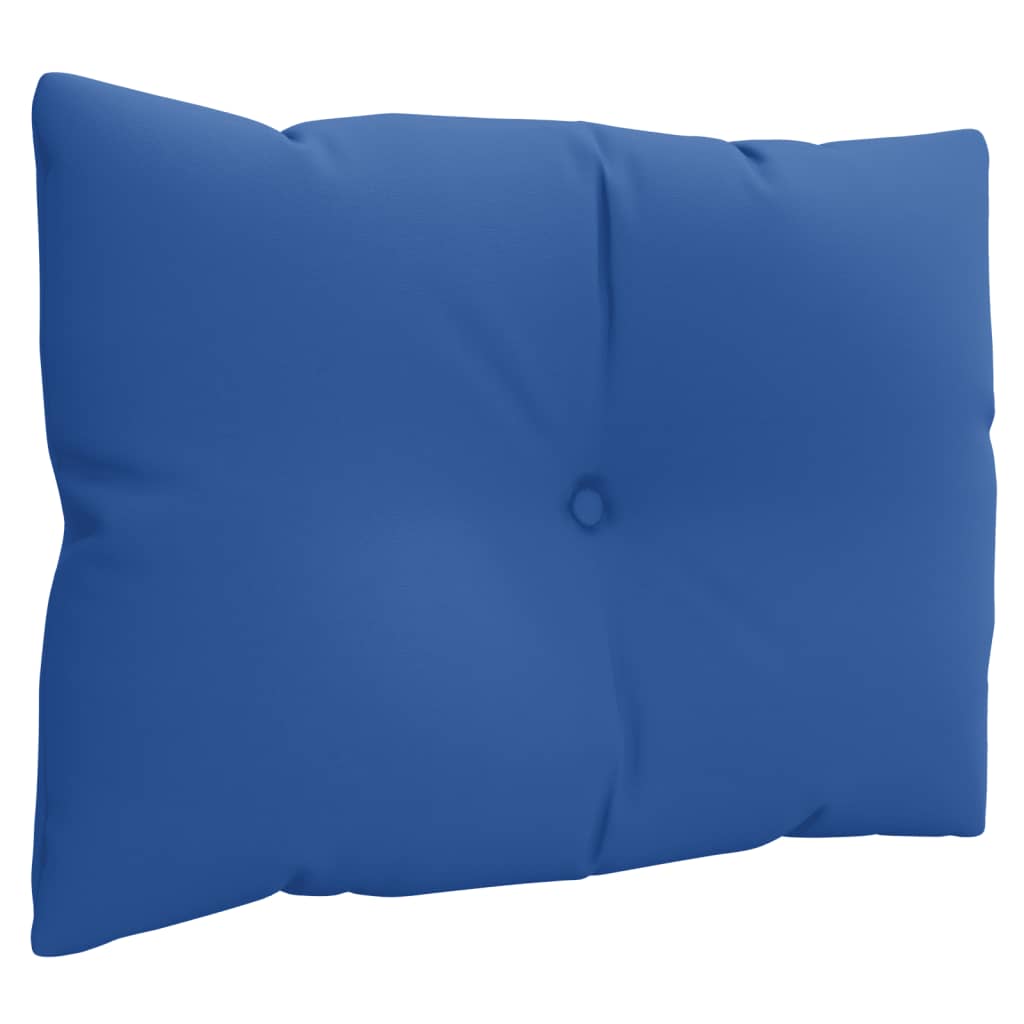 vidaXL Perne de paleți, 3 buc., albastru regal, material textil