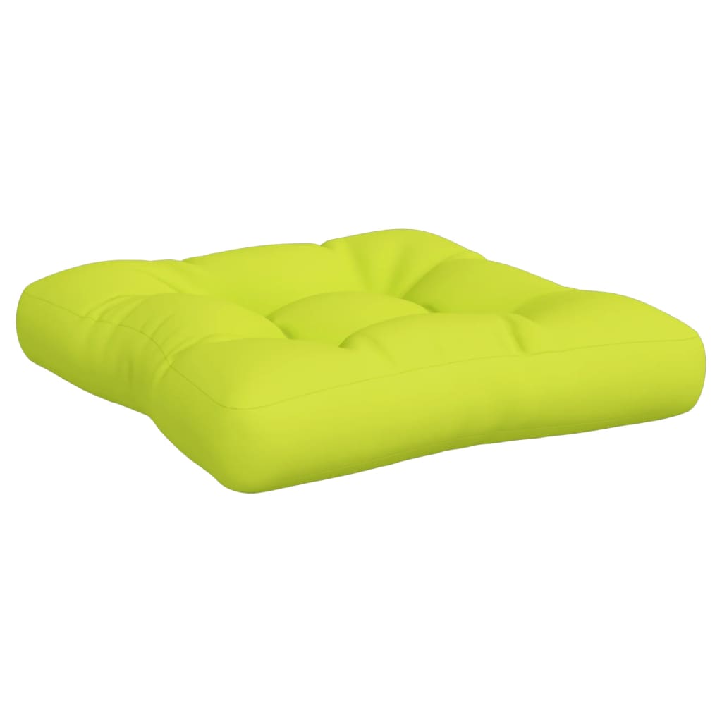 vidaXL Perne de paleți, 3 buc, verde aprins, material textil