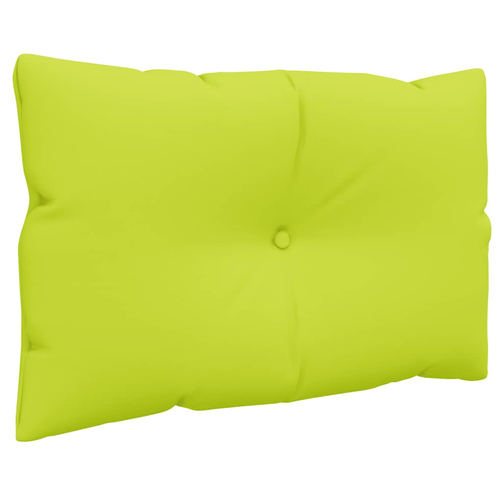 vidaXL Perne de paleți, 3 buc, verde aprins, material textil