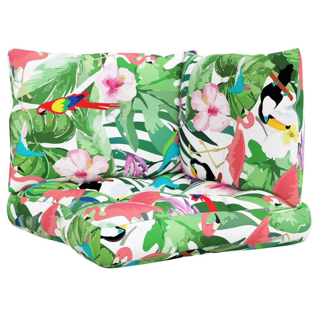 vidaXL Perne pentru paleți, 3 buc., multicolor, țesătură oxford vidaXL Perne pentru paleți, 3 buc., multicolor, țesătură oxford