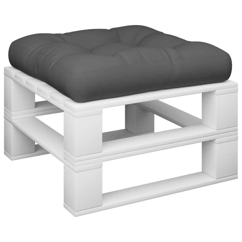 vidaXL Pernă pentru paleți antracit 60x61,5x10 cm material textil