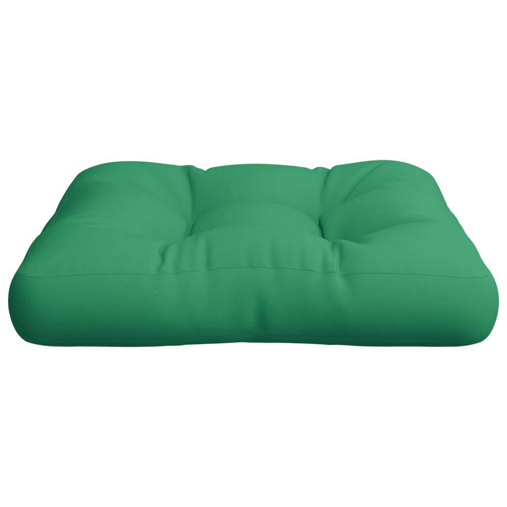 vidaXL Pernă de paleți, verde, material textil vidaXL Pernă de paleți, verde, material textil