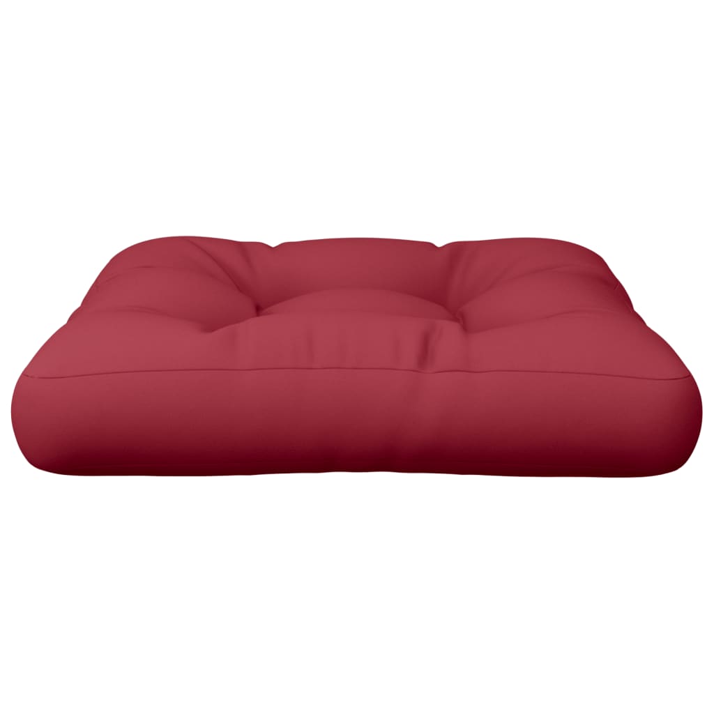 vidaXL Pernă de paleți, roșu vin, material textil vidaXL Pernă de paleți, roșu vin, material textil