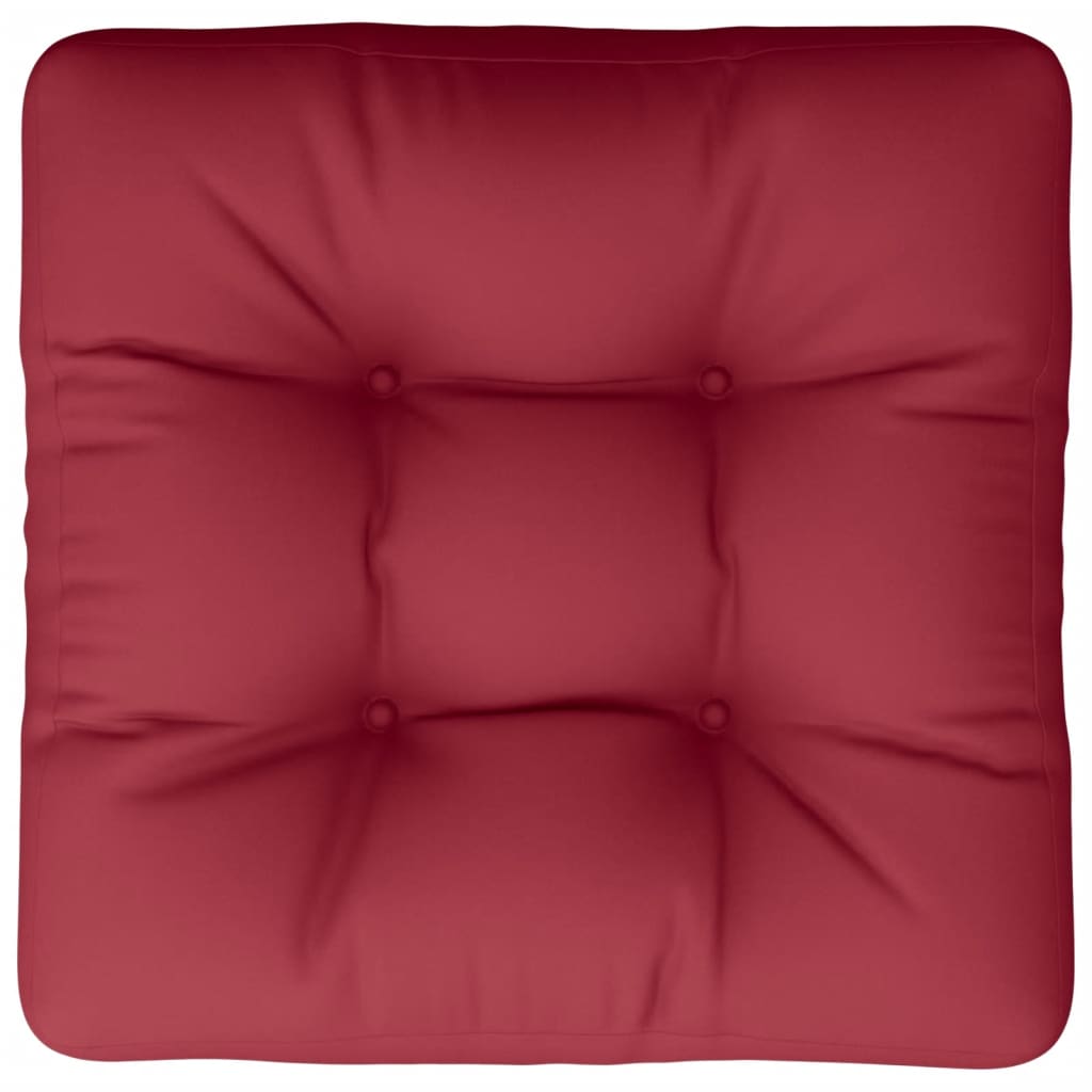 vidaXL Pernă de paleți, roșu vin, material textil vidaXL Pernă de paleți, roșu vin, material textil