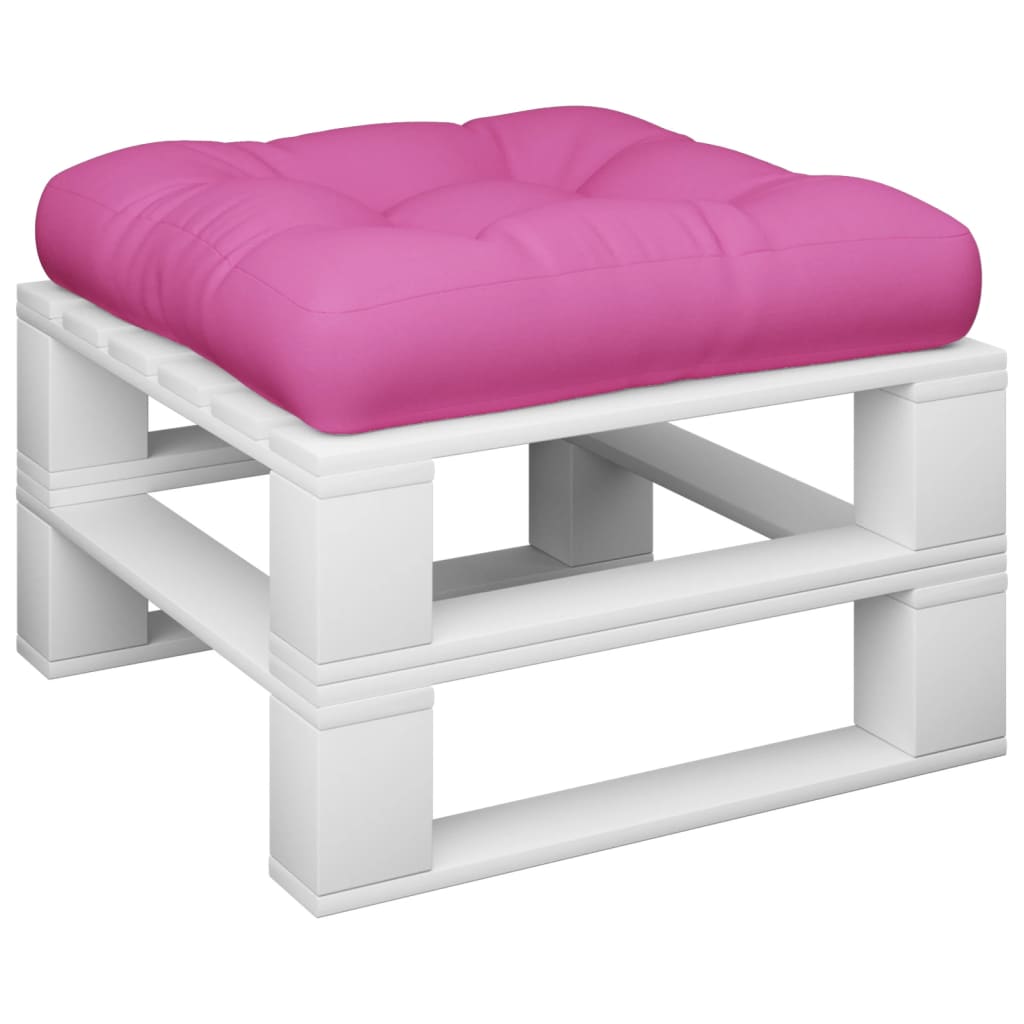 vidaXL Pernă pentru paleți, roz, 60x61,5x10 cm, țesătură Oxford vidaXL Pernă pentru paleți, roz, 60x61,5x10 cm, țesătură Oxford