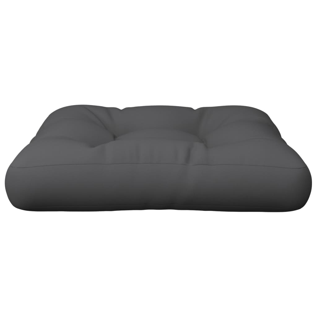 vidaXL Pernă de paleți, antracit, 58x58x10 cm, material textil vidaXL Pernă de paleți, antracit, 58x58x10 cm, material textil