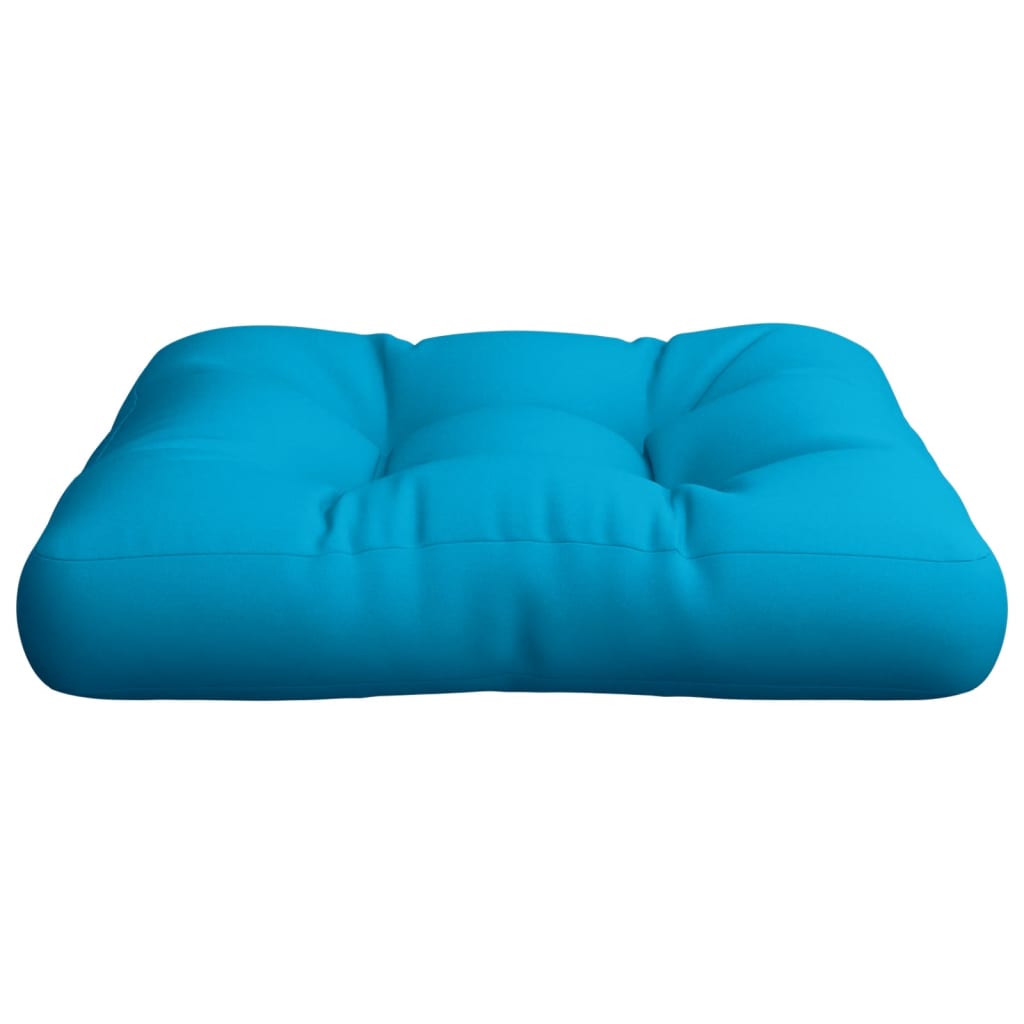 vidaXL Pernă de paleți, albastru deschis, 50x58x10 cm, material textil vidaXL Pernă de paleți, albastru deschis, 50x58x10 cm, material textil