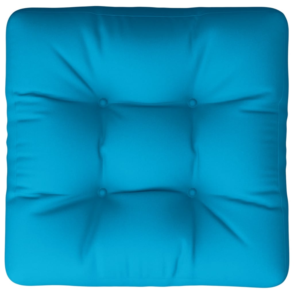 vidaXL Pernă de paleți, albastru deschis, 50x58x10 cm, material textil vidaXL Pernă de paleți, albastru deschis, 50x58x10 cm, material textil