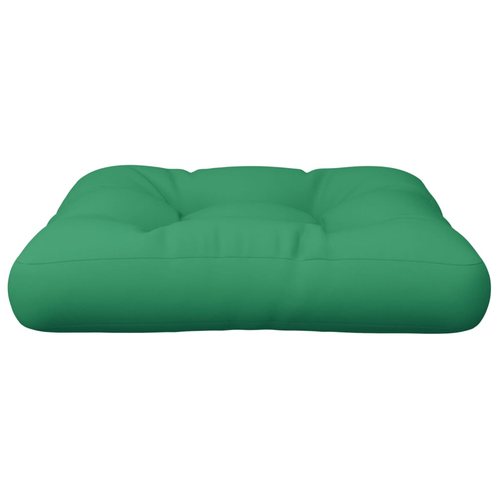 vidaXL Pernă de paleți, verde, 58x58x10 cm, material textil vidaXL Pernă de paleți, verde, 58x58x10 cm, material textil