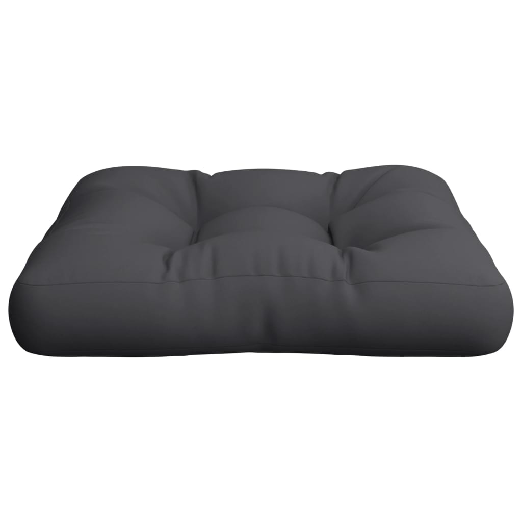 vidaXL Pernă de paleți, negru, 58x58x10 cm, material textil vidaXL Pernă de paleți, negru, 58x58x10 cm, material textil