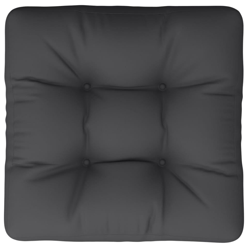 vidaXL Pernă de paleți, negru, 58x58x10 cm, material textil vidaXL Pernă de paleți, negru, 58x58x10 cm, material textil